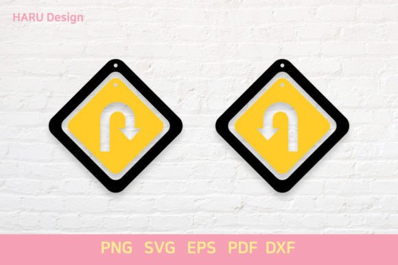 Download Road Sign Earring - Road sign Collection