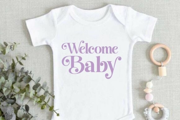 Download Welcome Baby Svg, Retro Baby SVG PNG - Baby svg Collection