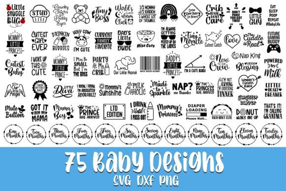Download Baby Svg Bundle, Baby Sayings Svg - Baby svg Collection