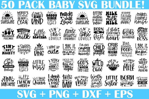 Download Baby Sayings SVG Bundle | Funny Baby SVG - Baby svg Collection