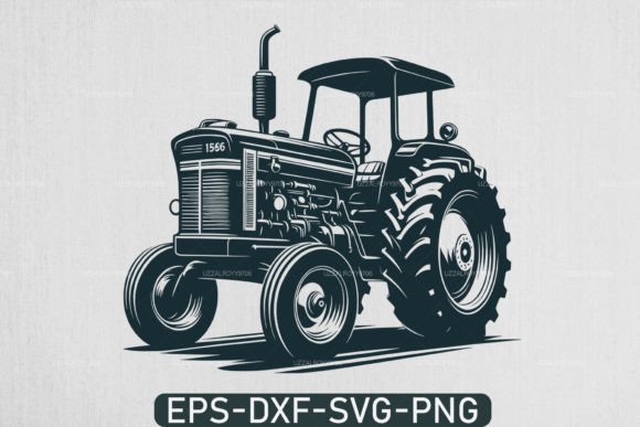 Download Farm Tractor Silhouette Svg ,Tractor Svg - Tractor silhouette svg Collection