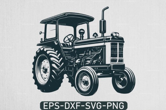 Download Farm Tractor Silhouette Svg ,Tractor Svg - Tractor silhouette svg Collection